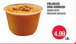 Carnicerias Jimenez FRIJOLES CON CHORIZO offer