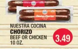 Carnicerias Jimenez NUESTRA COCINA CHORIZO offer