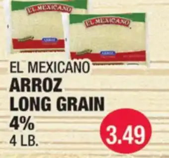 Carnicerias Jimenez EL MEXICANO ARROZ LONG GRAIN offer