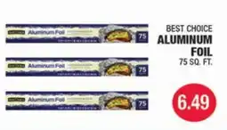 Carnicerias Jimenez BEST CHOICE ALUMINUM FOIL offer
