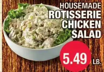 Carnicerias Jimenez HOUSEMADE ROTISSERIE CHICKEN SALAD offer