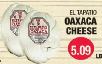 Carnicerias Jimenez EL TAPATIO OAXACA CHEESE offer
