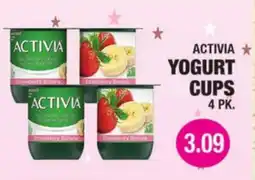 Carnicerias Jimenez ACTIVIA YOGURT CUPS offer