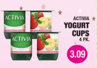 Carnicerias Jimenez ACTIVIA YOGURT CUPS offer