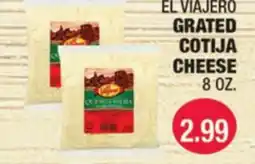 Carnicerias Jimenez EL VIAJERO GRATED COTIJA CHEESE offer