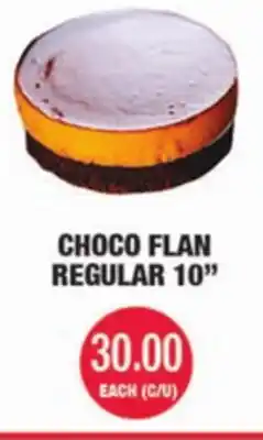 Carnicerias Jimenez CHOCO FLAN REGULAR 10 offer