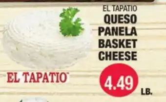 Carnicerias Jimenez EL TAPATIO QUESO PANELA BASKET CHEESE offer