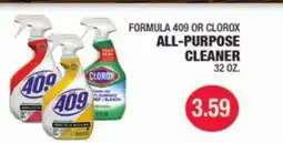 Carnicerias Jimenez FORMULA 409 OR CLOROX ALL-PURPOSE CLEANER offer