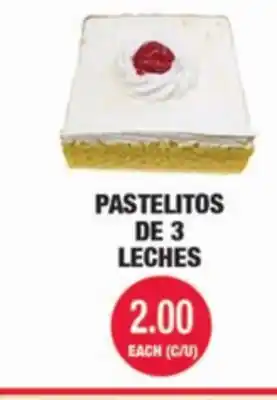 Carnicerias Jimenez PASTELITOS DE 3 LECHES offer