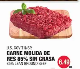 Carnicerias Jimenez CARNE MOLIDA DE RES 85% SIN GRASA offer