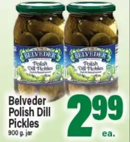 Angelo Caputo's Fresh Market Belveder Polish Dill Pickles offer