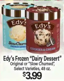 Angelo Caputo's Fresh Market Edy's Frozen Dairy Dessert offer