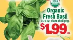 Angelo Caputo's Fresh Market Organic Fresh Basil offer