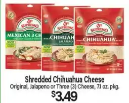 Angelo Caputo's Fresh Market Shredded Chihuahua Cheese offer