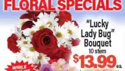 Angelo Caputo's Fresh Market Lucky Lady Bug Bouquet offer