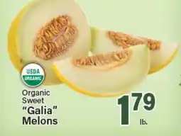 Angelo Caputo's Fresh Market Organic Sweet Galia Melons offer