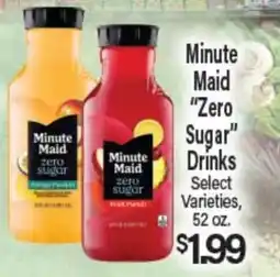 Angelo Caputo's Fresh Market Minute Maid Zero Sugar Drinks offer