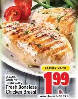 Angelo Caputo's Fresh Market Fresh Boneless Chicken Breast offer