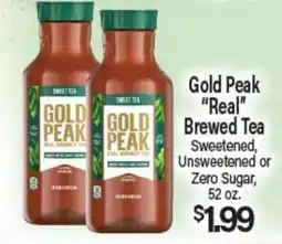 Angelo Caputo's Fresh Market Gold Peak Real Brewed Tea offer