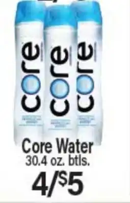 Angelo Caputo's Fresh Market Core Water offer