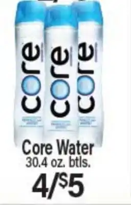 Angelo Caputo's Fresh Market Core Water offer