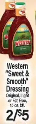 Angelo Caputo's Fresh Market Western Sweet & Smooth Dressing offer