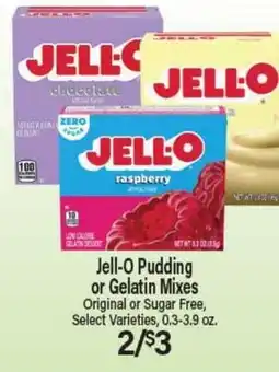 Angelo Caputo's Fresh Market Jell-O Pudding or Gelatin Mixes offer