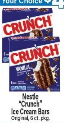 Angelo Caputo's Fresh Market Nestle Crunch Ice Cream Bars offer