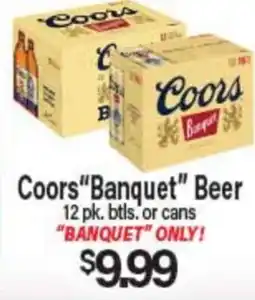 Angelo Caputo's Fresh Market CoorsBanquet Beer offer
