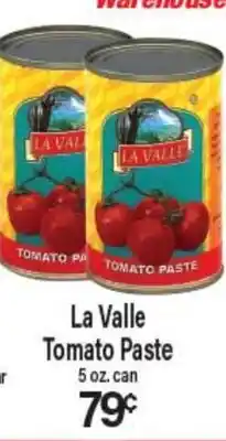 Angelo Caputo's Fresh Market La Valle Tomato Paste offer