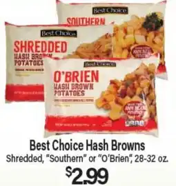 Angelo Caputo's Fresh Market Best Choice Hash Browns offer
