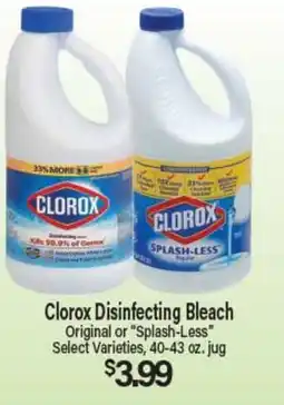 Angelo Caputo's Fresh Market Clorox Disinfecting Bleach offer