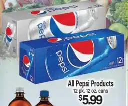 Angelo Caputo's Fresh Market All Pepsi Products offer