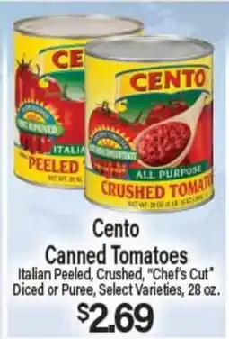 Angelo Caputo's Fresh Market Cento Canned Tomatoes offer