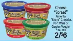 Angelo Caputo's Fresh Market Cheese Spread Pimento, Sharp Cheddar, Port Wine or Garden Veggie offer