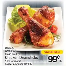 Angelo Caputo's Fresh Market Fresh Poultry Chicken Drumsticks offer