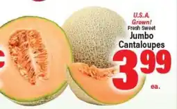 Angelo Caputo's Fresh Market Fresh Sweet Jumbo Cantaloupes offer