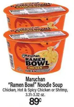 Angelo Caputo's Fresh Market Maruchan Ramen Bowl Noodle Soup offer