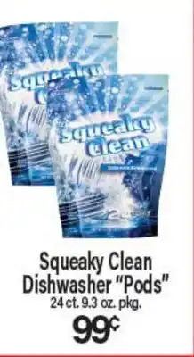 Angelo Caputo's Fresh Market Squeaky Clean Dishwasher Pods offer