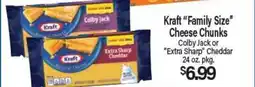Angelo Caputo's Fresh Market Kraft Family Size Cheese Chunks offer