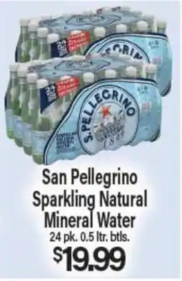 Angelo Caputo's Fresh Market San Pellegrino Sparkling Natural Mineral Water offer