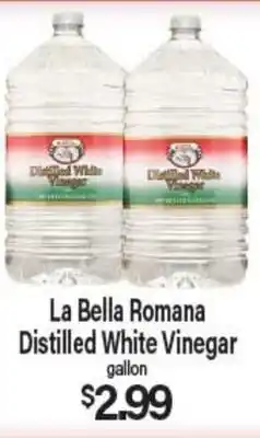 Angelo Caputo's Fresh Market La Bella Romana Distilled White Vinegar offer