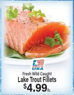 Angelo Caputo's Fresh Market Fresh Wild Caught Lake Trout Fillets offer