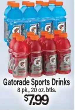 Angelo Caputo's Fresh Market Gatorade Sports Drinks offer