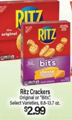 Angelo Caputo's Fresh Market Ritz Crackers offer