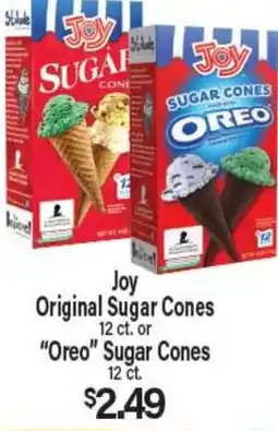 Angelo Caputo's Fresh Market Joy Original Sugar Cones or Oreo Sugar Cones offer