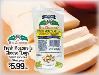 Angelo Caputo's Fresh Market Fresh Mozzarella Cheese Logs offer