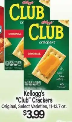 Angelo Caputo's Fresh Market Kellogg's Club Crackers offer