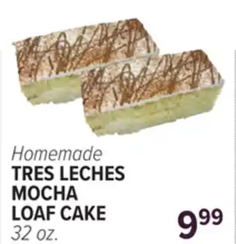 Cermak Fresh Market Homemade TRES LECHES MOCHA LOAF CAKE offer