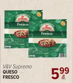 Cermak Fresh Market V&V Supremo QUESO FRESCO offer